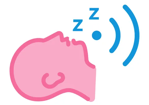 身体声音图标(声波扁平系列) · 睡眠图标