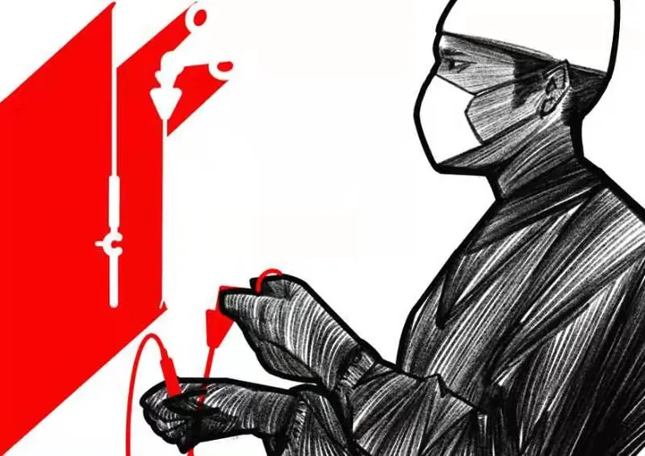 外科红黑版画系列