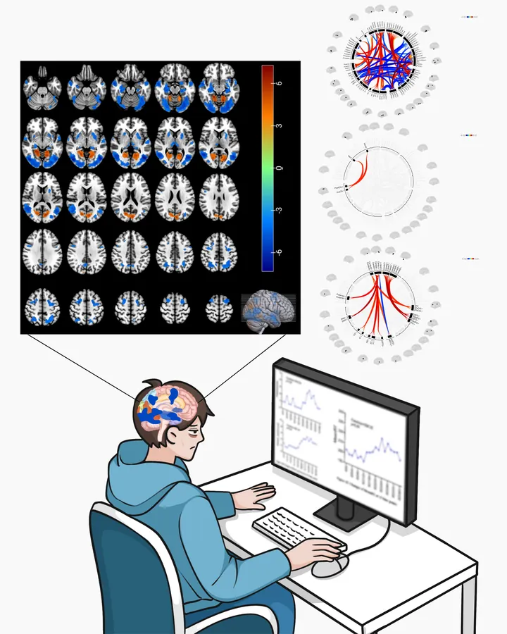 Neuroimaging analysis scenes